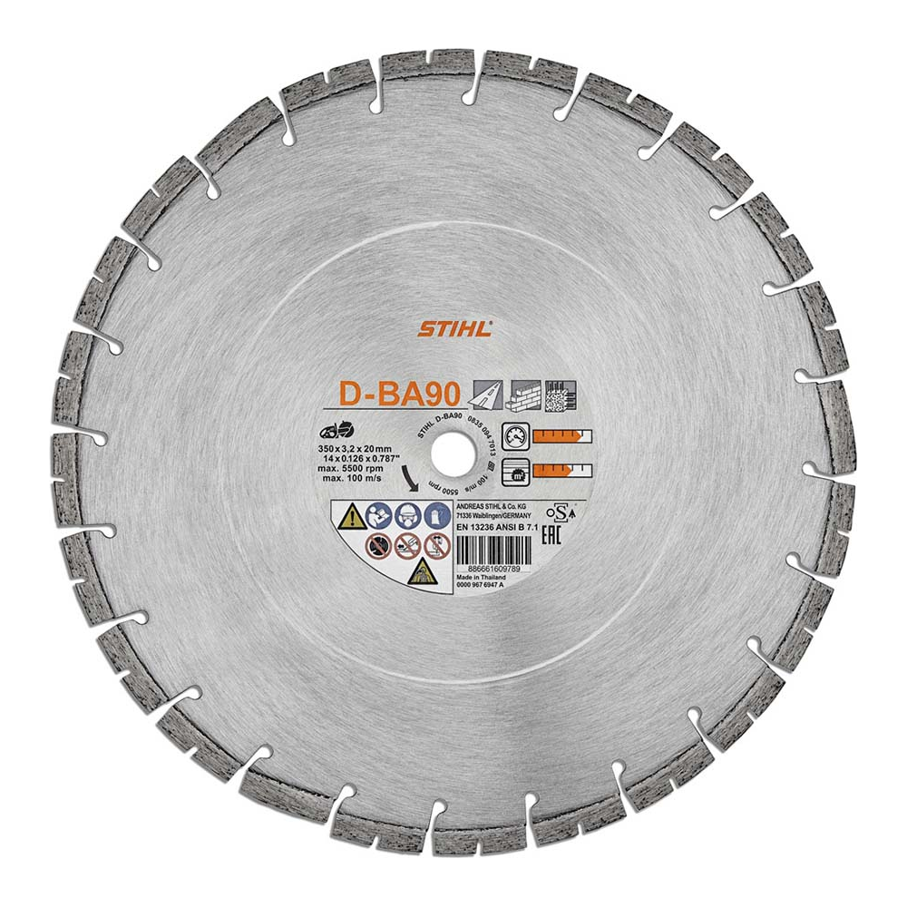 Stihl Diamond Cut Off Wheel / Cutting Disc for  Asphalt + Concrete | Stihl by KHM Megatools Corp. Stihl Diamond Cut Off Wheel / Cutting Disc for  Asphalt + Concrete | Stihl by KHM Megatools Corp.